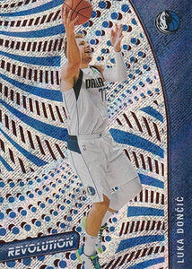 2020-2021 PANINI REVOLUTION NBA BASKETBALL #37 DALLAS MAVERICKS - LUKA DONCIC BASE CARD