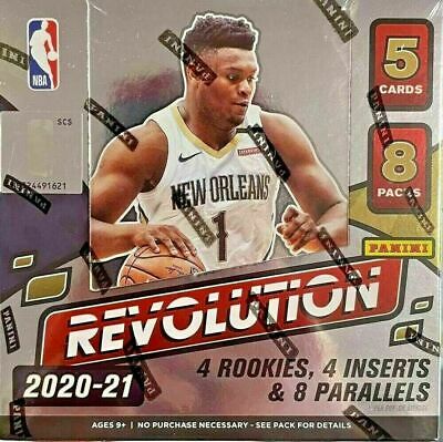 2020-2021 PANINI NBA BASKETBALL REVOLUTION HOBBY SINGLE PACKS