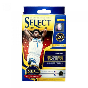 2020-2021 PANINI SELECT NBA RETAIL HANGER BOXES