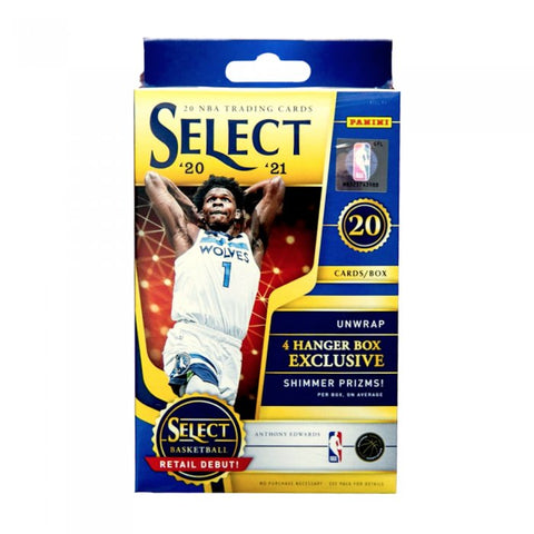 2020-2021 PANINI SELECT NBA RETAIL HANGER BOXES