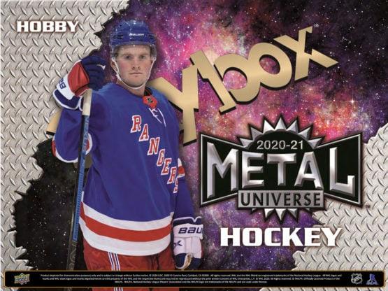 2020-21 UD SKYBOX METAL UNIVERSE HOCKEY COMPLETE BASE SET 1-100