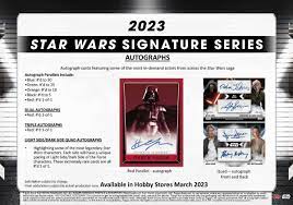 2023 TOPPS STAR WARS SIGNATURE SERIES HOBBY BOXES