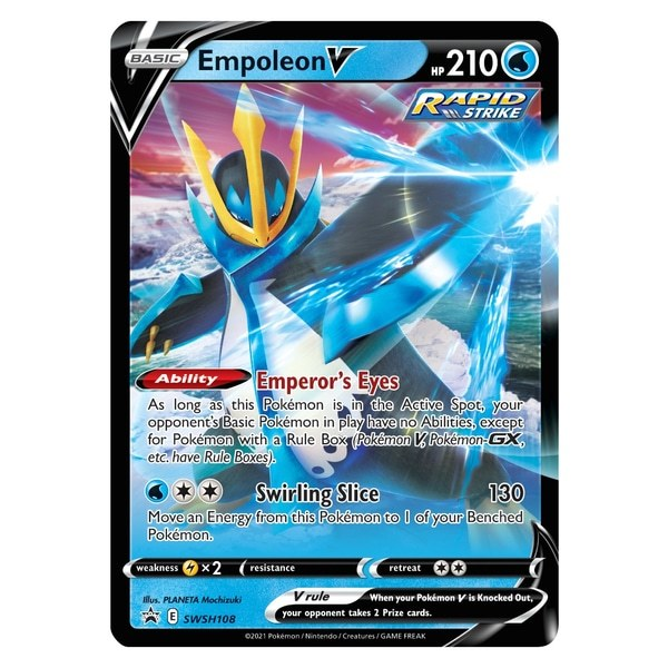 POKEMON 2021 SUMMER V-STRIKER TINS - SET OF 2 (EMPOLEON & TYRANITAR)