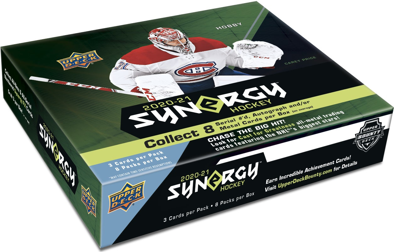 2020-21 UPPER DECK SYNERGY HOCKEY HOBBY BOXES