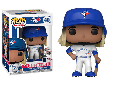 FUNKO POP MAJOR LEAGUE BASAEBALL STARS - 40 VLADIMIR GUERRERO JR - TORONTO BLUE JAYS - BACK IN STOCK!