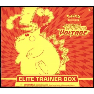 POKEMON SWORD & SHIELD VIVID VOLTAGE ELITE TRAINER BOXES