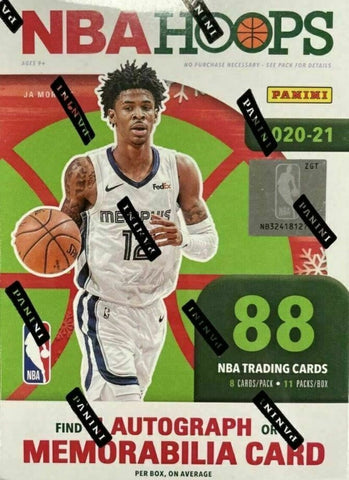 2020-2021 PANINI NBA BASKETBALL HOOPS WINTER/HOLIDAY BLASTER BOXES