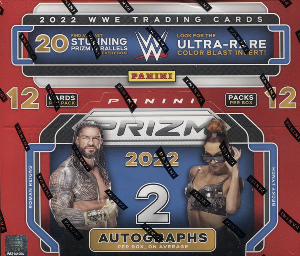 2021-22 PANINI PRIZM WWE HOBBY BOXES - NEW!
