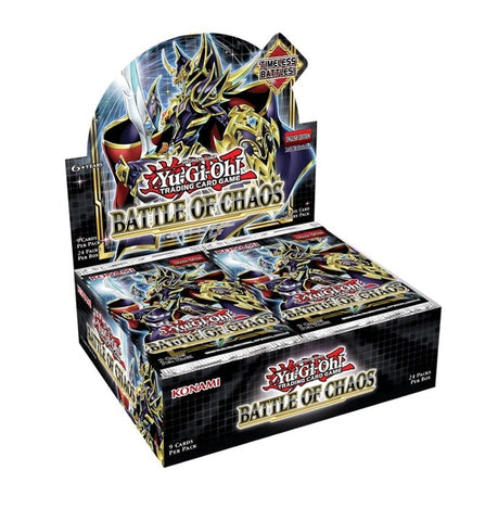 KONAMI - YUGIOH BATTLE OF CHAOS 1ST EDITION BOOSTER BOX SINGLE PACKS - BRAND NEW!