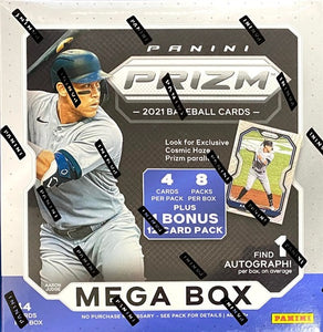 2021 PANINI PRIZM BASEBALL RETAIL MEGA BOXES