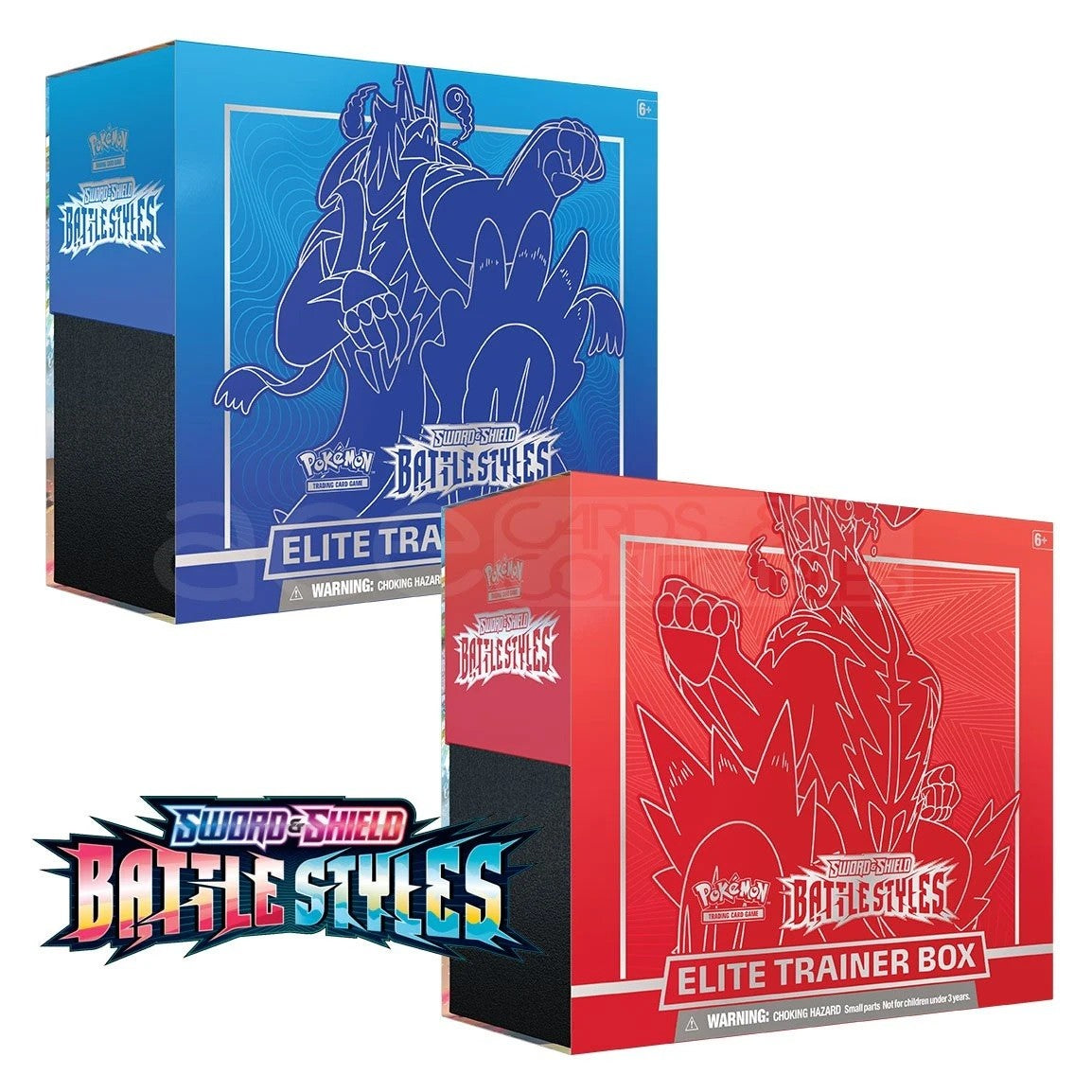 POKEMON SWSH BATTLE STYLES ELITE TRAINER BOXES -RED