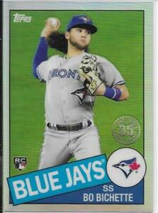 2020-21 TOPPS 35 YEAR ANNIVERSARY BASEBALL #85TC-2 TORONTO BLUE JAYS - BO BICHETTE ROOKIE CARD RAW