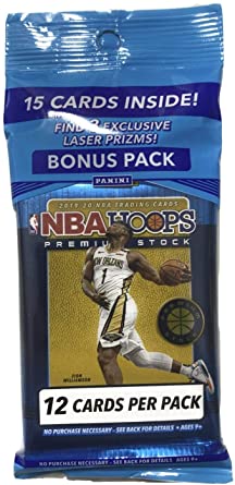 2019-20 PANINI NBA HOOPS PREMIUM STOCK MULTI PACK (CELLO) FAT PACKS