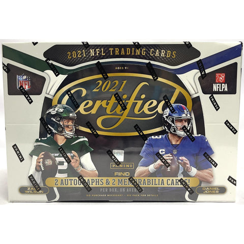 2021 PANINI CERTIFIED NFL FOOTBALL HOBBY SINGLE PACKS