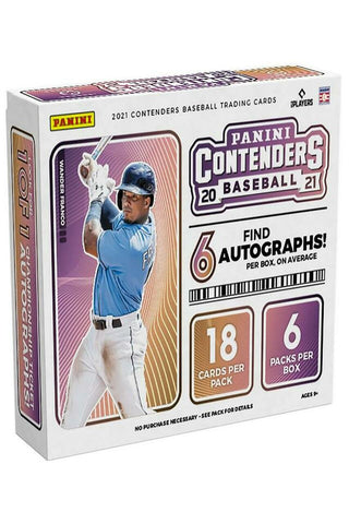 2021 PANINI CONTENDERS BASEBALL HOBBY BOXES - NEW!