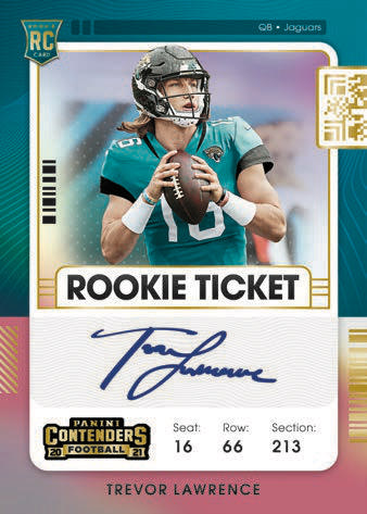 2021 PANINI CONTENDERS NFL FOOTBALL HOBBY BOX SINGLE PACKS