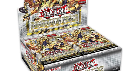 KONAMI - YUGIOH DIMENSION FORCE 1ST EDITION BOOSTER BOXES - ON SALE SAVE $20