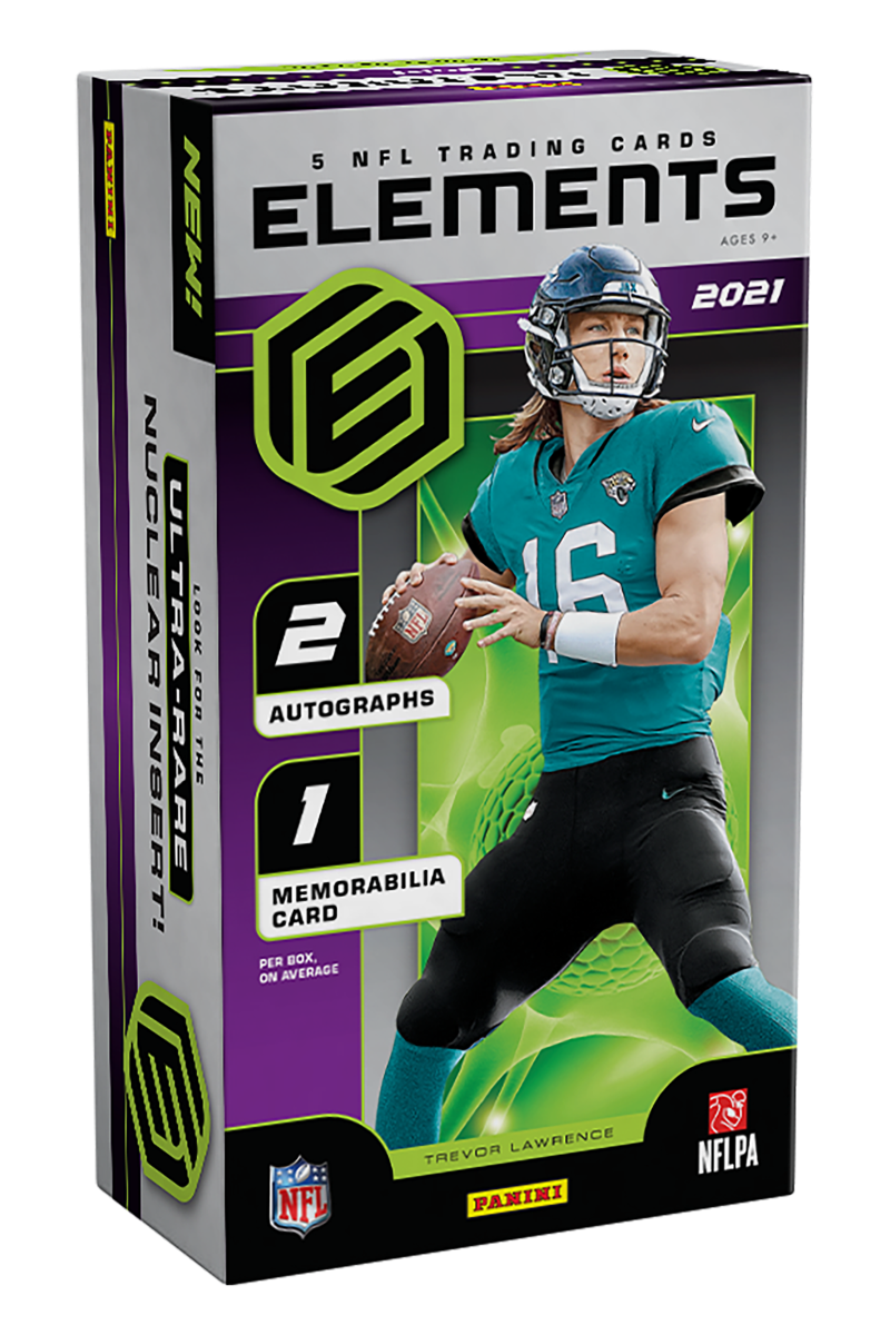 2021 PANINI ELEMENTS NFL FOOTBALL HOBBY BOXES