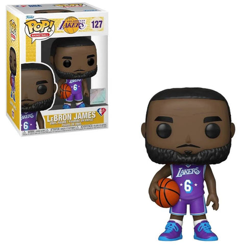 FUNKO POP BASKETBALL STARS - 127 LEBRON JAMES - LOS ANGELES LAKERS