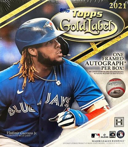 2021 TOPPS GOLD LABEL BASEBALL HOBBY BOXES