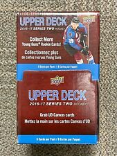 2016-17 UPPER DECK HOCKEY SERIES 2 RETAIL BOXES (GRAVITY FEED 36 PACKS IN BOX))