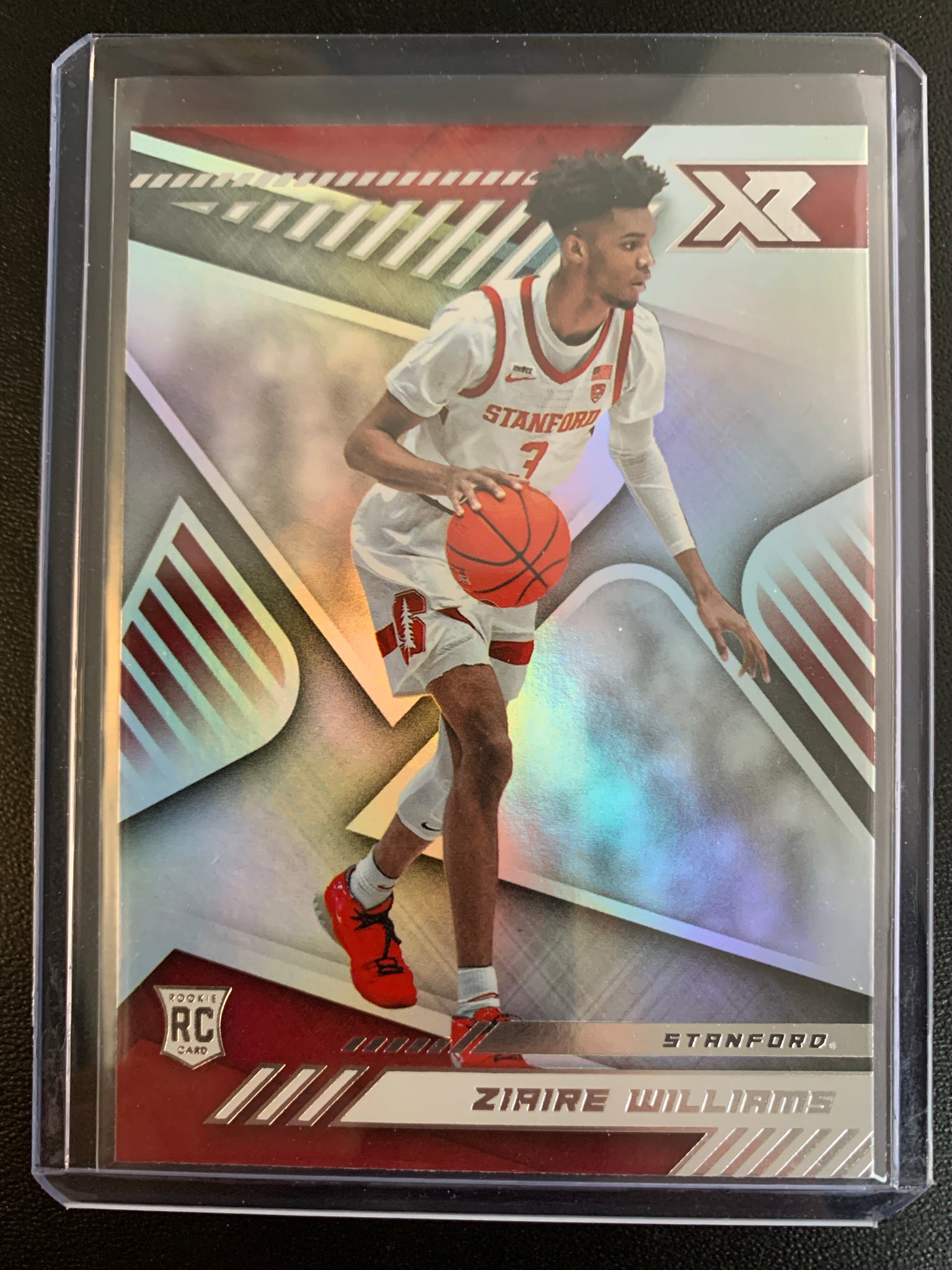2021 PANINI CHRONICLES DRAFT PICKS BASKETBALL #176 NEW ORLEANS PELICANS - ZIAIRE WILLIAMS CHRONICLES XR ROOKIE CARD
