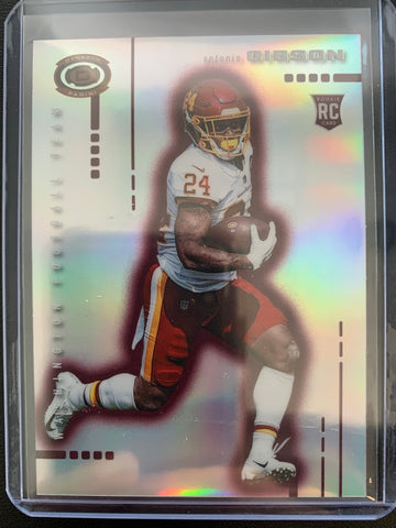 2020 PANINI CHRONICLES DYNAGON FOOTBALL #D-18 WASHINGTON REDSKINS - ANTONIO GIBSON ROOKIE CARD