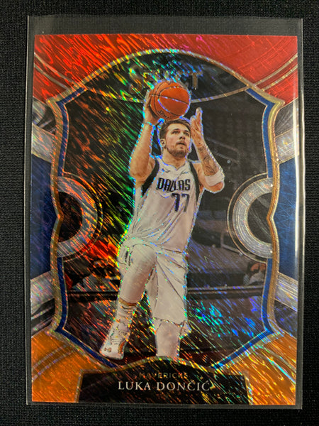 2020-2021 PANINI SELECT NBA BASKETBALL DALLAS MAVERICKS - LUKA DONCIC -  3 CARD LOT