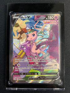 POKEMON SW&SH FUSION STRIKE MEW V FULL ART SECRET RARE 251/264 - PACK FRESH!