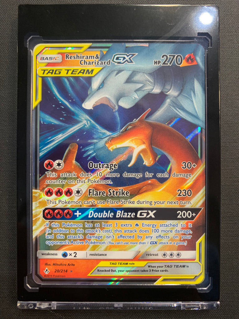 2019 POKEMON UNBROKEN BONDS TAG TEAM RESHIRAM & CHARIZARD GX ULTRA RAR Mint Sports Cards & Collectibles 2019 POKEMON UNBROKEN BONDS TAG TEAM RESHIRAM & CHARIZARD GX ULTRA RAR Mint Sports Cards & Collectibles