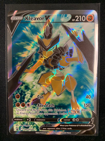 POKEMON SW&SH ASTRAL RADIANCE -  KLEAVOR V BLACK STAR PROMO SWSH248 - BRAND NEW!