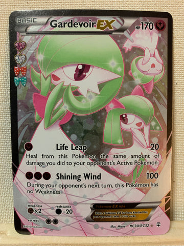 POKEMON GARDEVOIR EX ULTRA RARE FULL ART HOLO FOIL CARD RC30/RC32