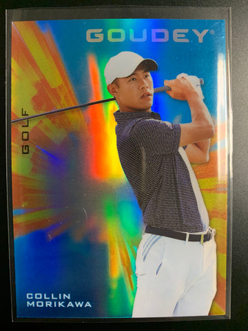 2021 UPPER DECK GOODWIN CHAMPIONS - COLIN MORIKAWA GOUDEY BLUE PARALLEL SP #G45