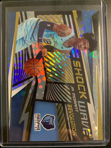 2019-20 PANINI REVOLUTION BASKETBALL #2 MEMPHIS GRIZZLIES - JA MORANT SHOCK WAVE INSERT SP ROOKIE CARD