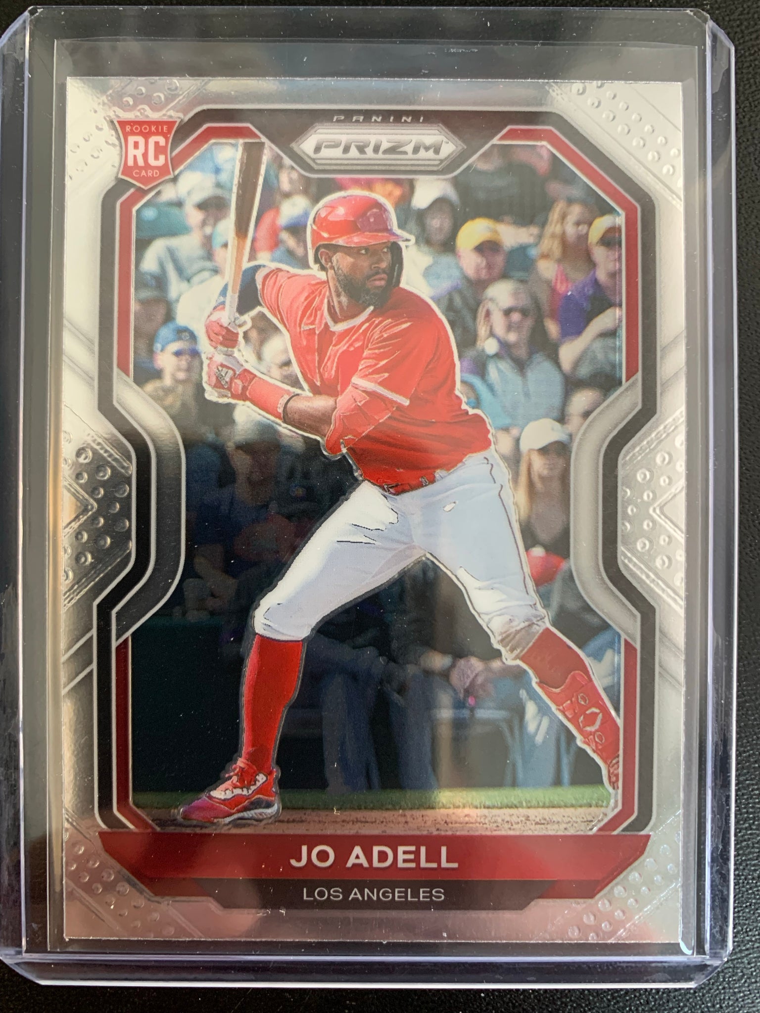 2021 PANINI PRIZM BASEBALL #191 LOS ANGELES ANGELS - JO ADELL PRIZM ROOKIE CARD
