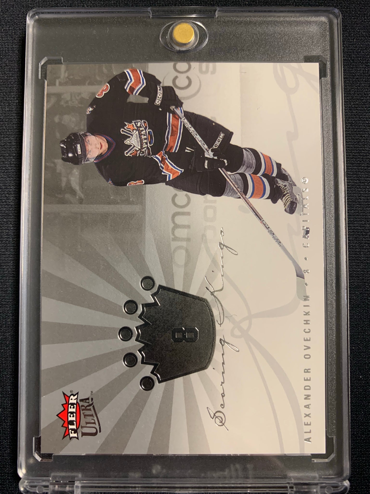 2005-06 FLEER ULTRA HOCKEY #SK18 WASHINGTON CAPITALS - ALEX OVECHKIN SCORING KINGS ROOKIE CARD