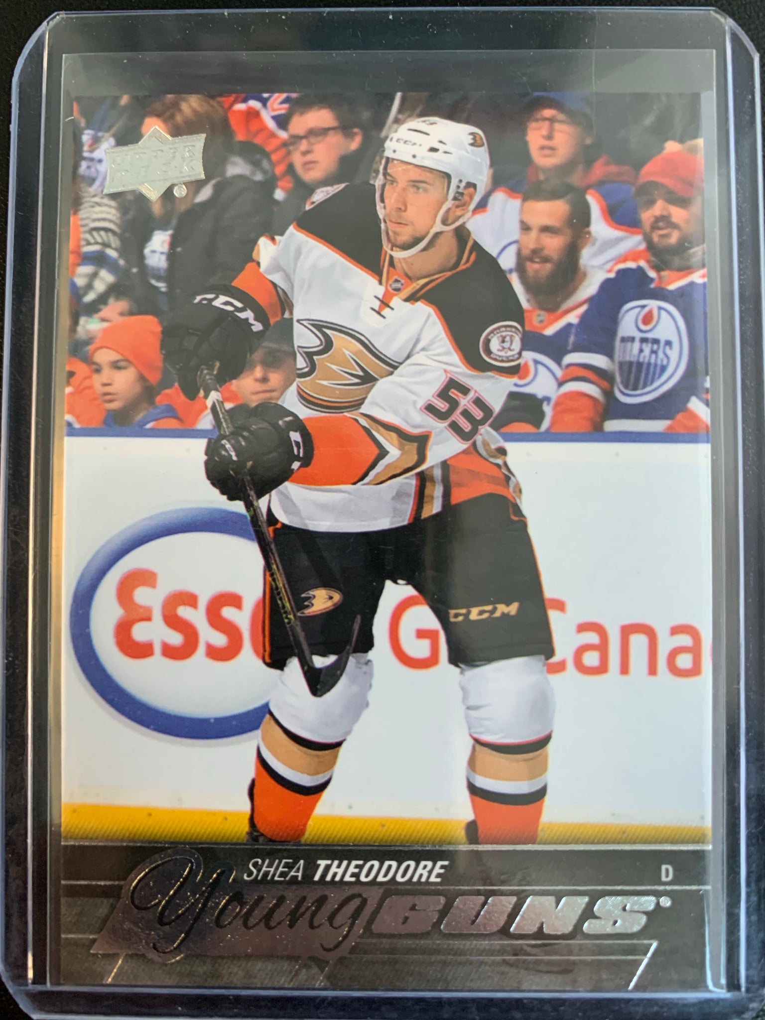 2015-16 UPPER DECK HOCKEY #495 ANAHEIM DUCKS - SHEA THEODORE YOUNG GUNS ROOKIE CARD