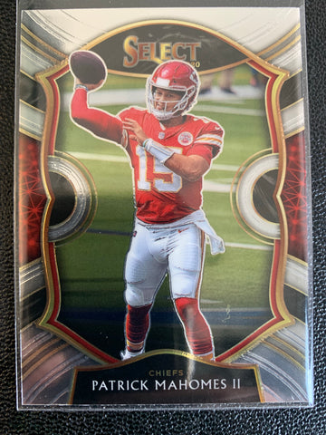 2020 PANINI SELECT FOOTBALL #2 KANSAS CITY CHIEFS - PATRICK MAHOMES CARD CONCOURSE LEVEL