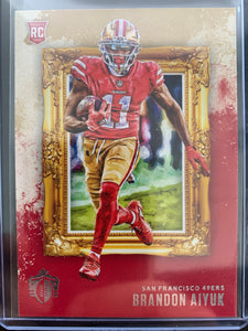 2020 PANINI CHRONICLES GRIDIRON KINGS FOOTBALL #GK-17 SAN FRANCISCO 49ERS - BRANDON AIYUK ROOKIE CARD