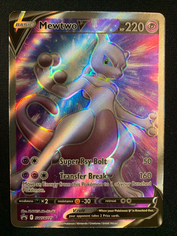 2022 POKEMON GO TCG MEWTWO V PROMO SWSH229 - PACK FRESH !