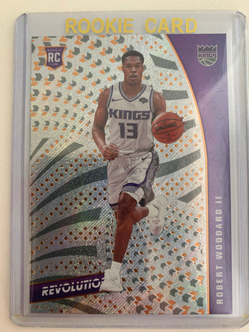 2020-2021 PANINI REVOLUTION NBA BASKETBALL #121 SACRAMENTO KINGS - ROBERT WOODARD II REVOLUTION ROOKIE CARD