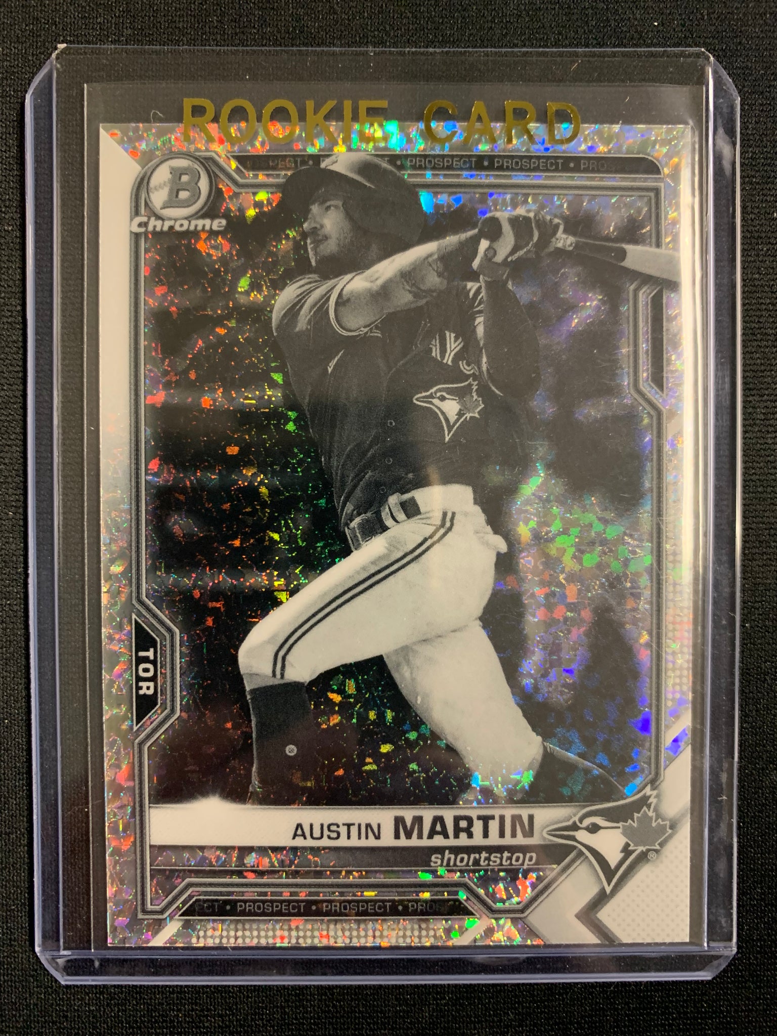 2021 BOWMAN CHROME BASEBALL #BCP-245 TORONTO BLUE JAYS - AUSTIN MARTIN –  Mint Sports Cards & Collectibles