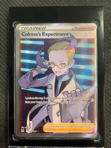 POKEMON SW&SH LOST ORIGIN -COLRESS'S EXPERIMENT FULL ART TRAINER 190/195