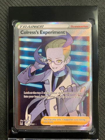POKEMON SW&SH LOST ORIGIN -COLRESS'S EXPERIMENT FULL ART TRAINER 190/195