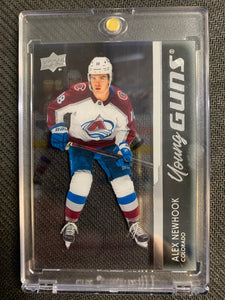 2021-22 UPPER DECK S2 HOCKEY #461 COLORADO AVALANCHE - ALEX NEWHOOK CLEAR CUT YOUNG GUNS ROOKIE