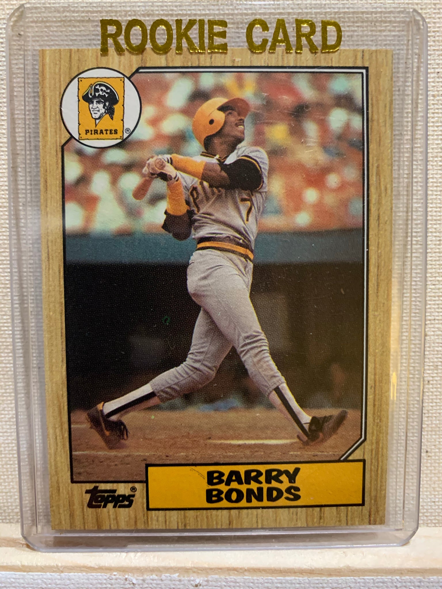 barry bonds rookie card