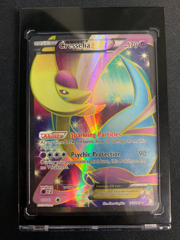 2012 POKEMON BOUNDARIES CROSSED - CRESSELIA EX FULL ART ULTRA RARE #143/149 - HP