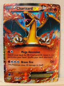 POKEMON CHARIZARD EX ULTRA RARE BLACK STAR HOLO FOIL CARD XY17