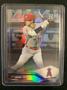 2021 BOWMAN PLATINUM BASEBALL #93 LOS ANGELES ANGELS - SHOHEI OHTANI BASE CARD