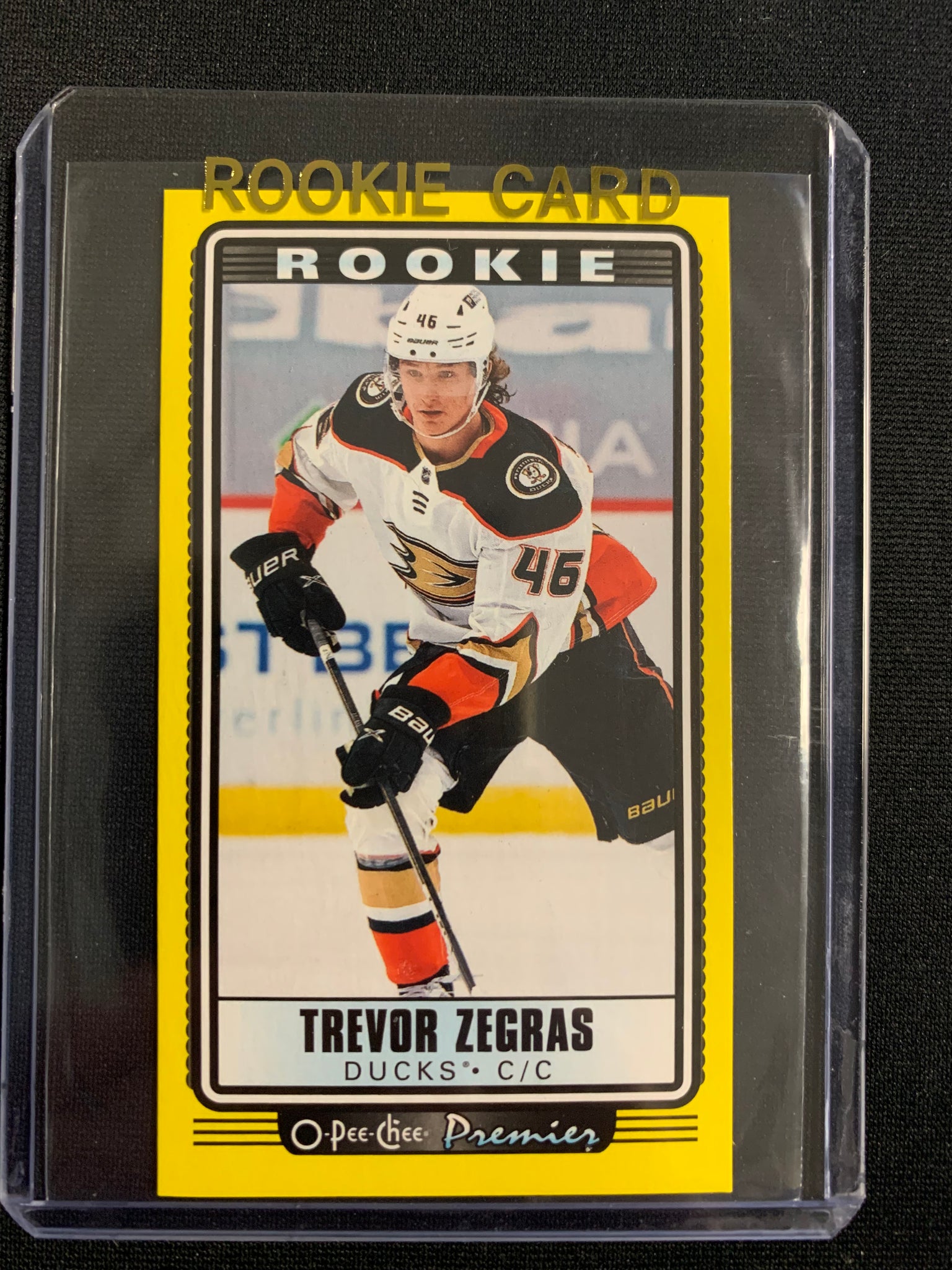  2021-22 O-Pee-Chee Retro #535 Trevor Zegras RC Rookie Card  Anaheim Ducks Official NHL Hockey Card From The Upper Deck Company in Raw  (NM or Better) Condition : Collectibles & Fine Art